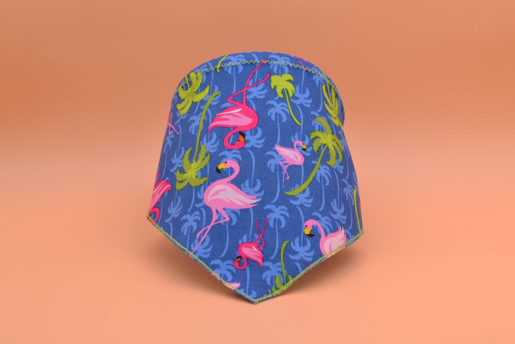 Flamingo and Palms