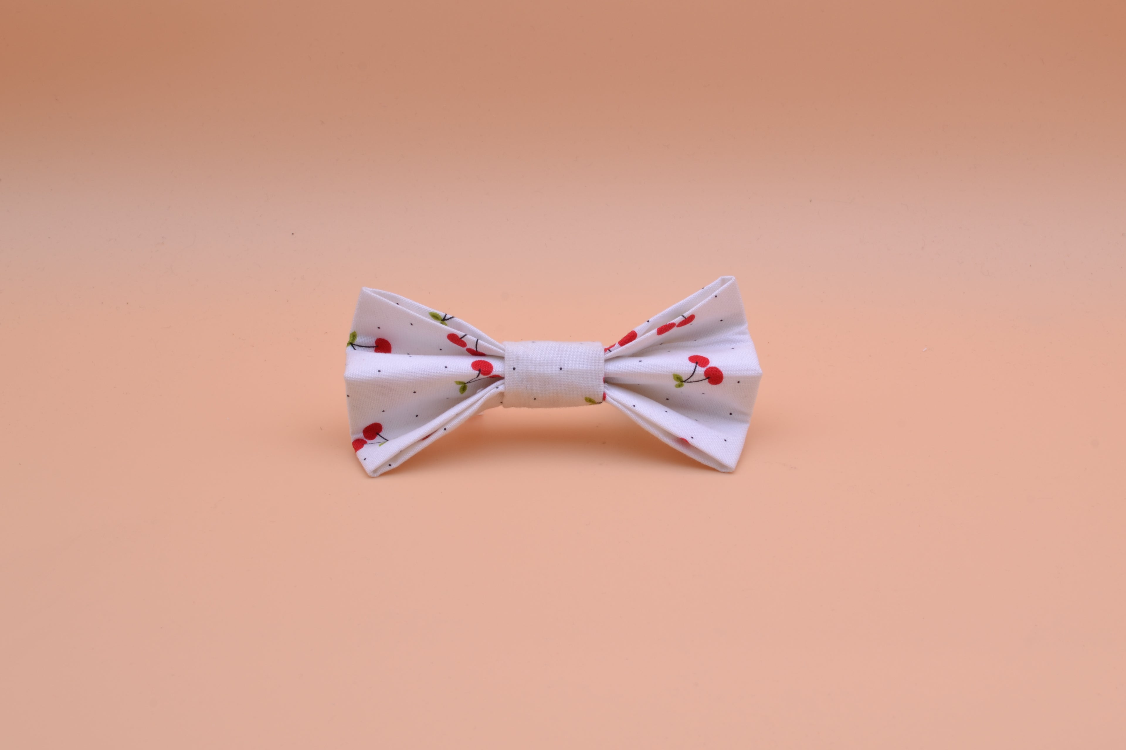 Bow Tie-White Cherry