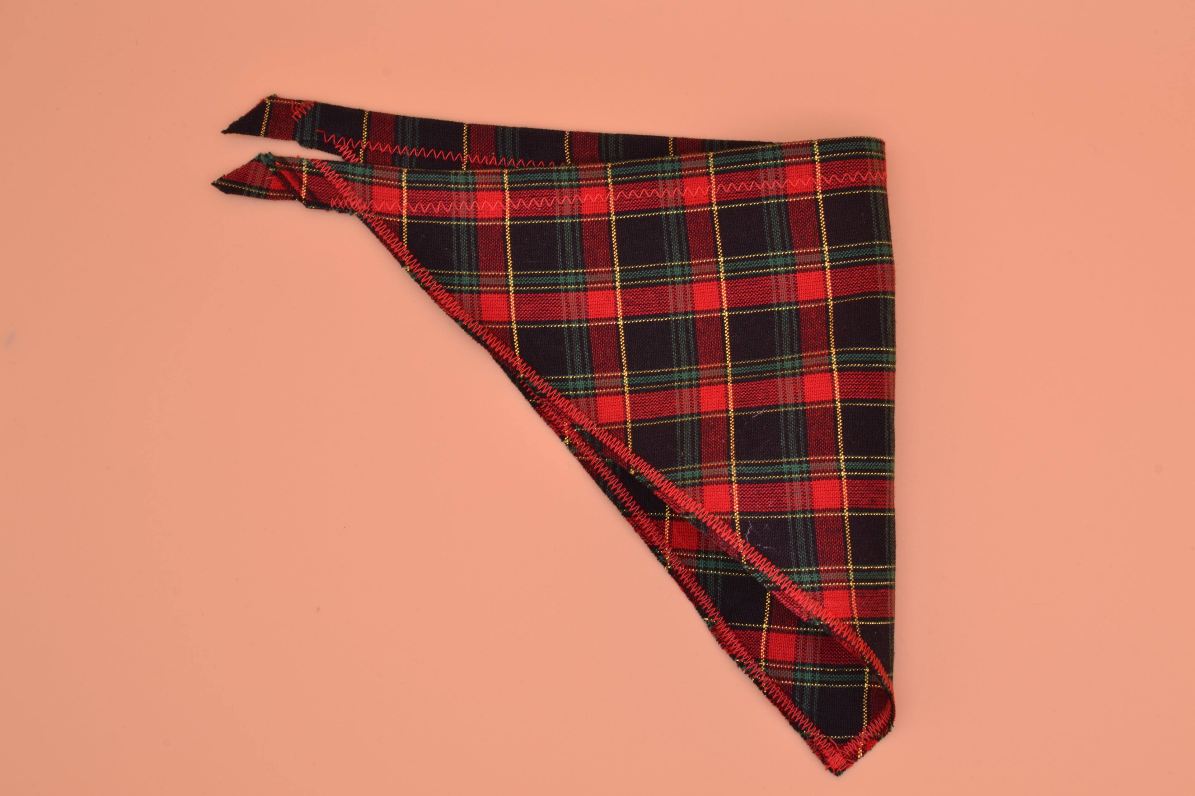 Red Flannel W/Gold